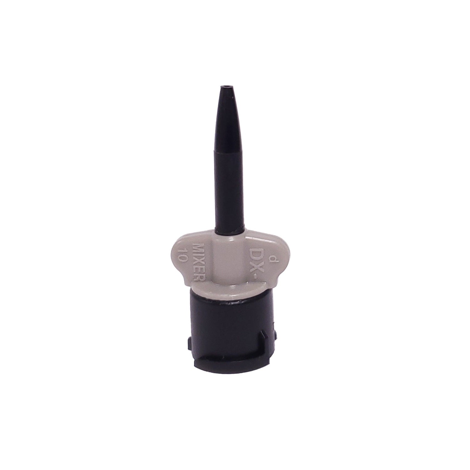 Temporary cement short DX-mixer black mixing tip. 