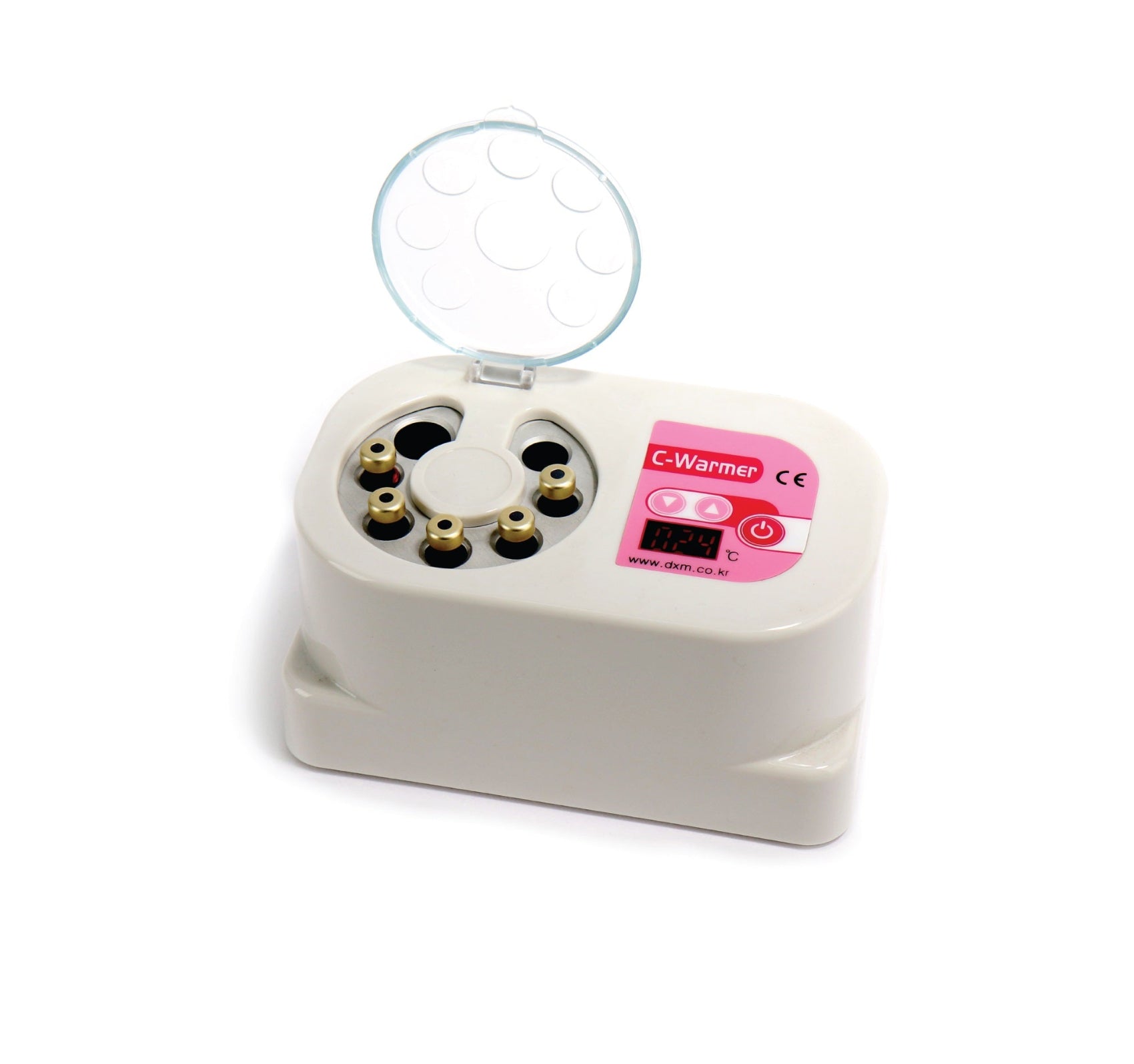 C-warmer pink with 5 anesthetics.