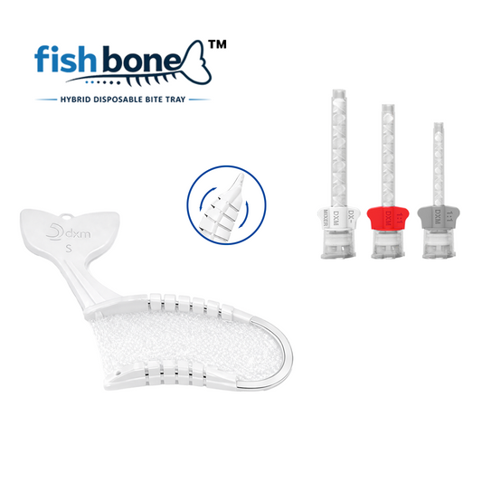 Fishbone™  하이브리드 일회용 인상 채득용 교합 트레이
