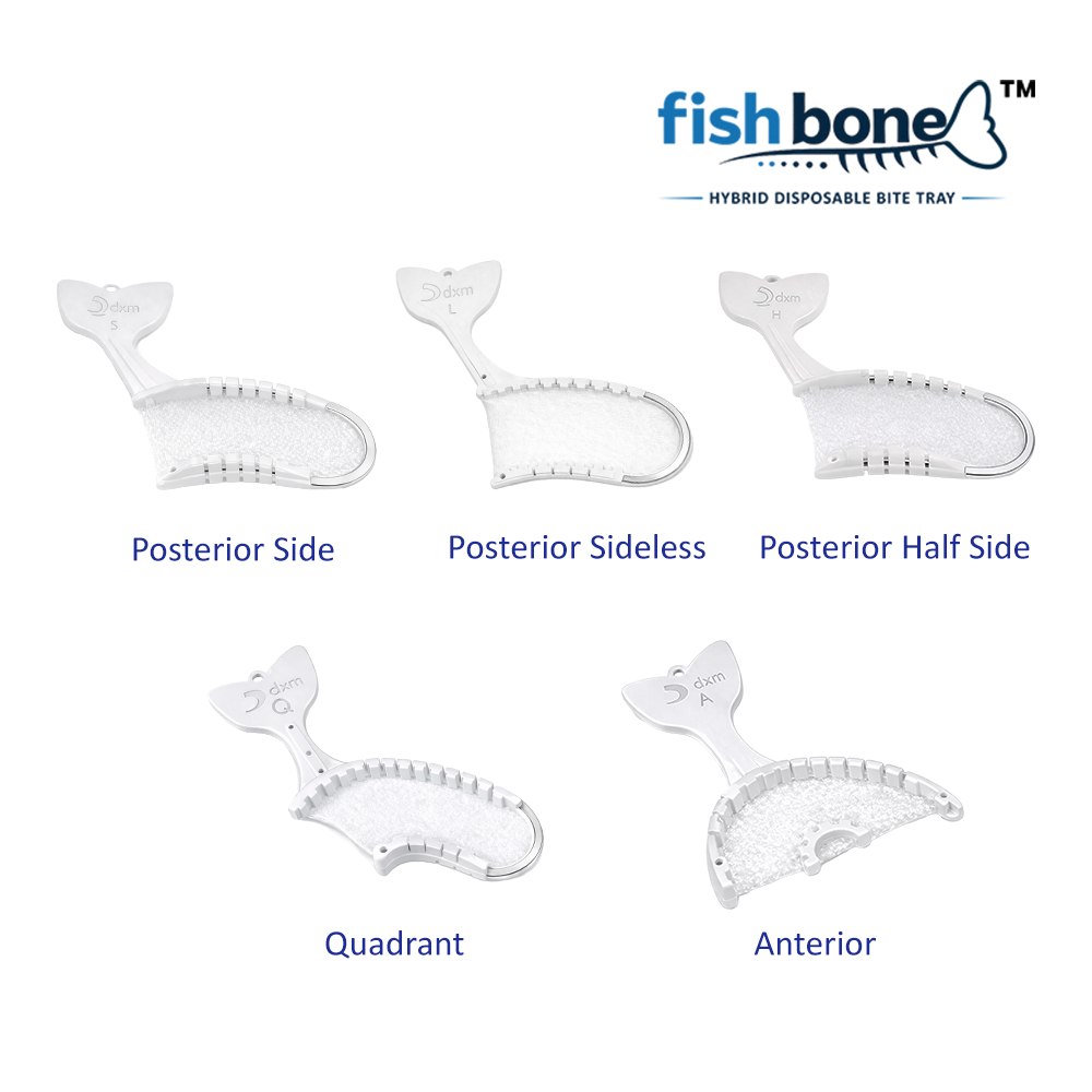 Fishbone™ Hybrid Disposable Impression Bite Tray