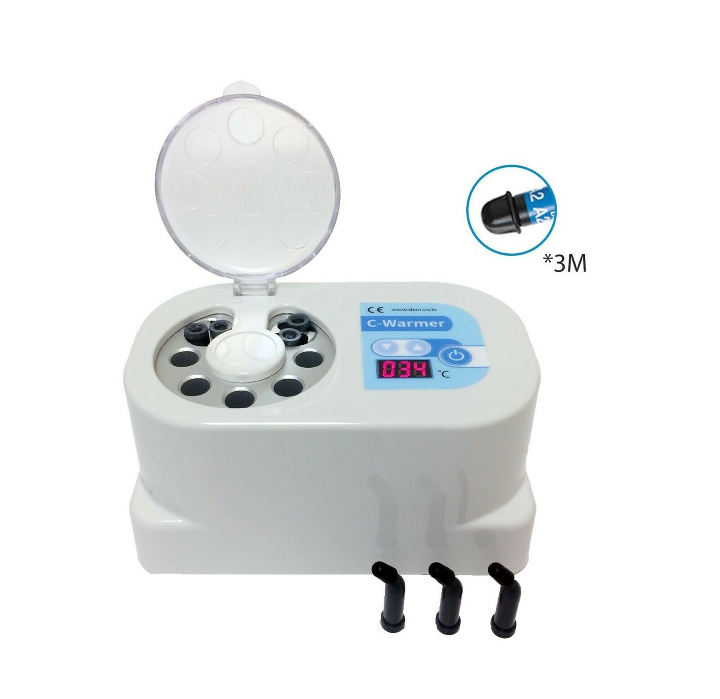 C-Warmer Blue : Compule Warmer w/ holder