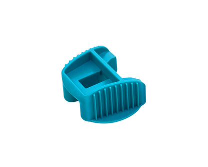 Jagged biting surface of the large EZ bite block.