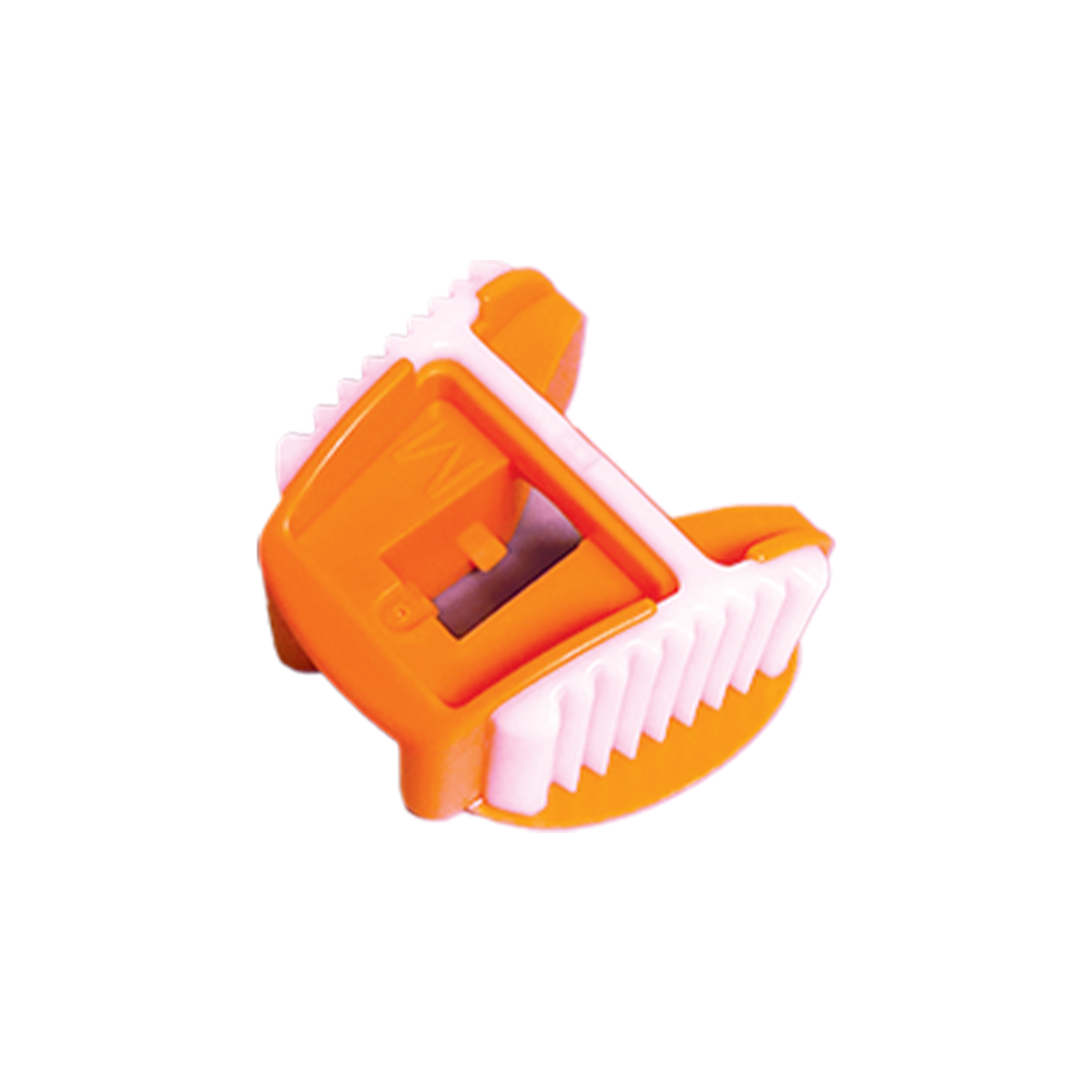 EZ Bite Block Soft orange small
