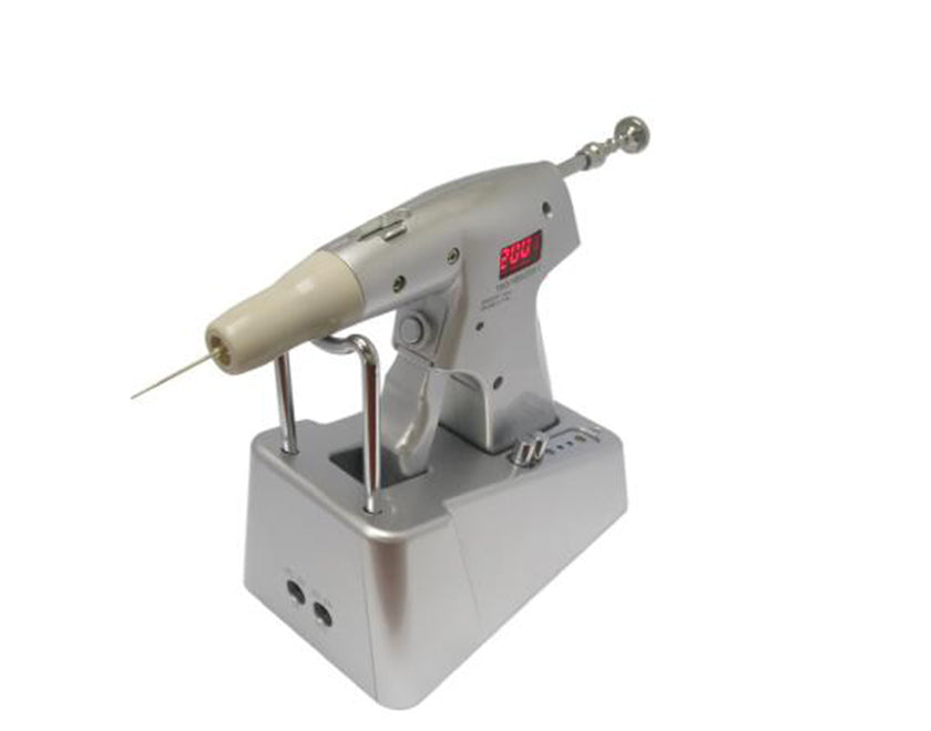 Gutta easy endodontic obturation gun back view.