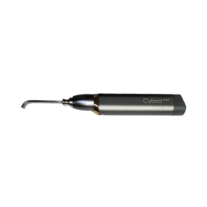 Transilluminating tip attached to Cybird Gold.